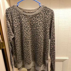 Cheetah Print Crewneck
